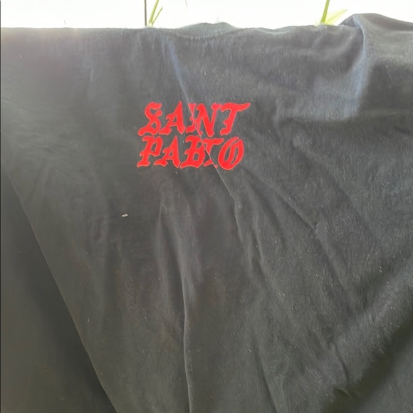 Sant Pablo Yeezy Tour Black long sleeve T-shirt - Picture 1 of 3